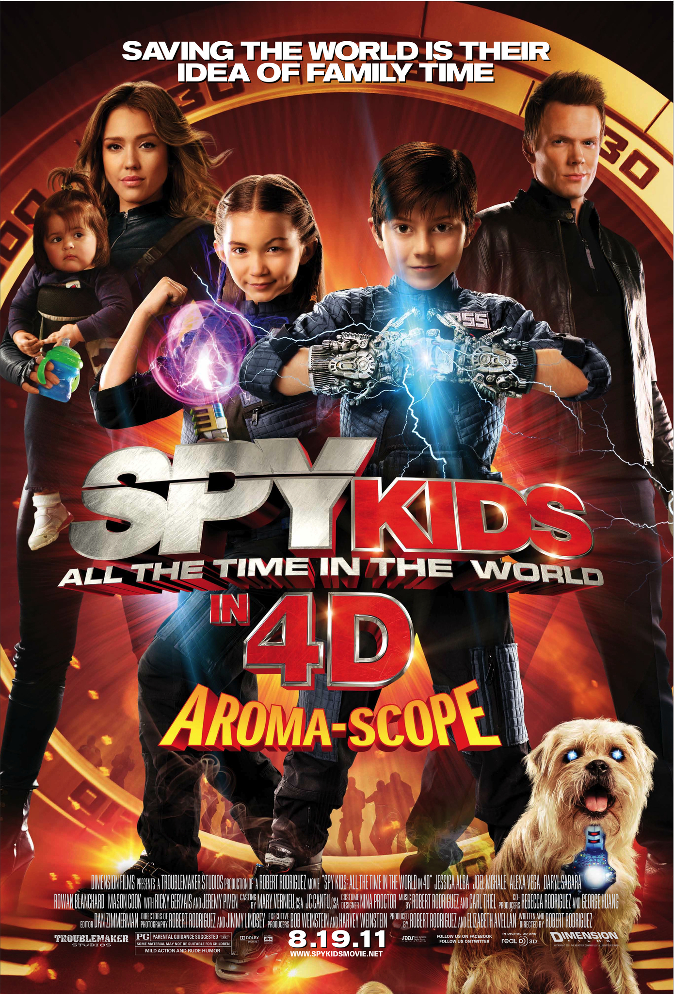 Điệp Viên Nhí 4: Kẻ Cắp Thời Gian - Spy Kids: All the Time in the World in 4D
