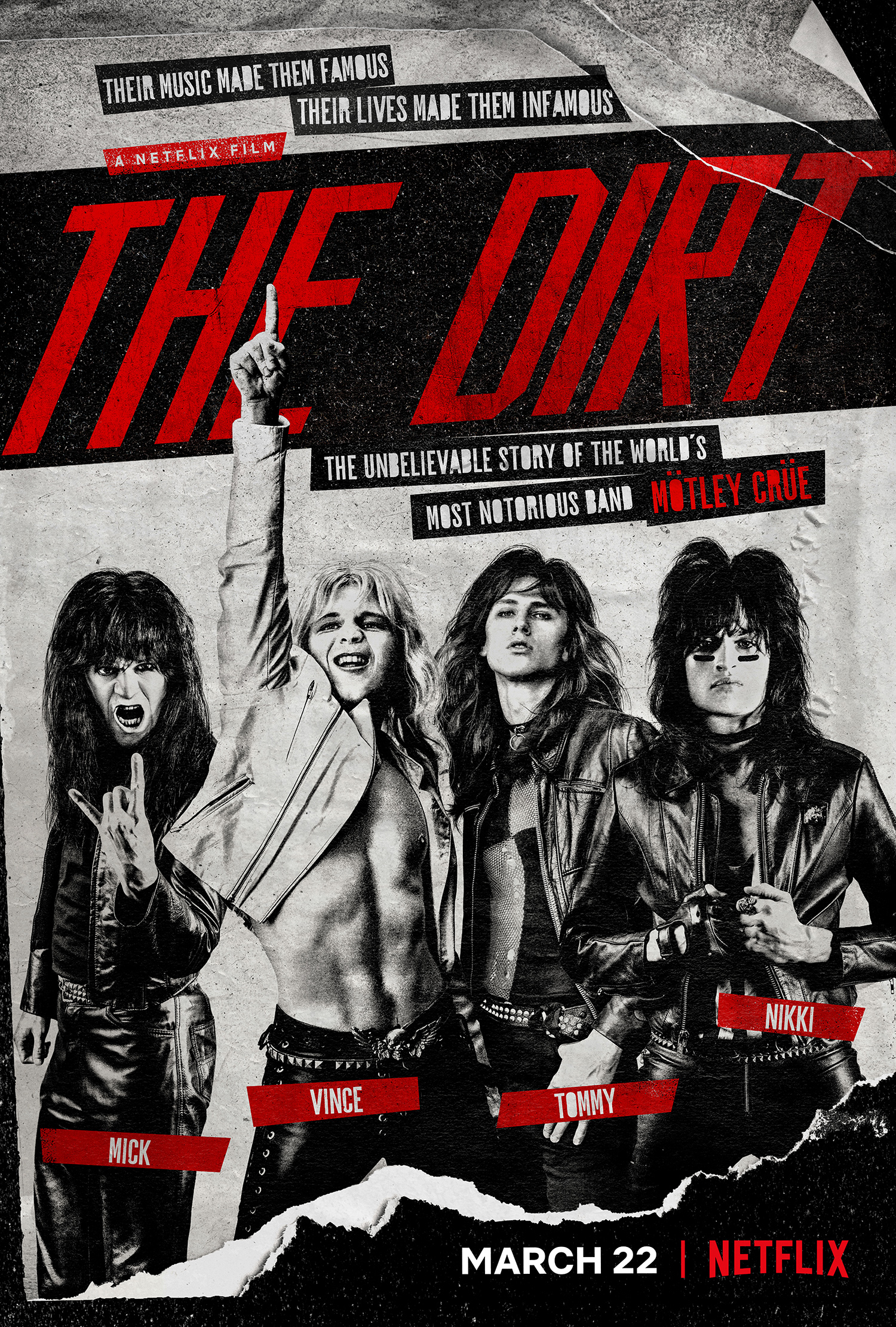 Mötley Crüe: Ban nhạc tai tiếng - The Dirt